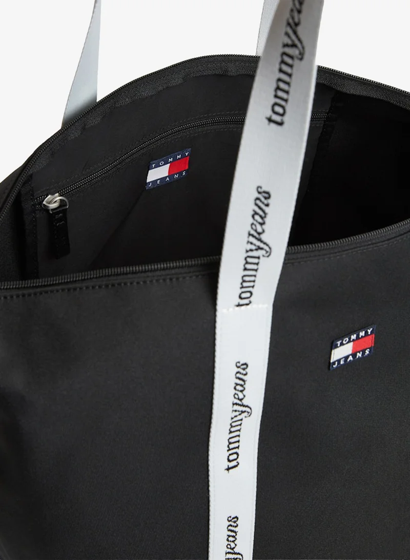 TOMMY JEANS  Essential Repeat Logo Tote Bag for Women | Best Price UAE